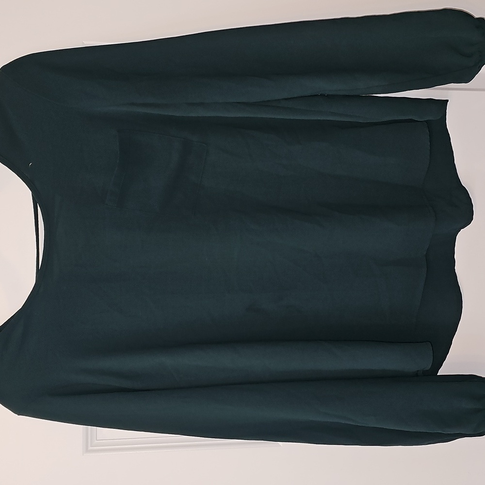 Dark Green Blouse